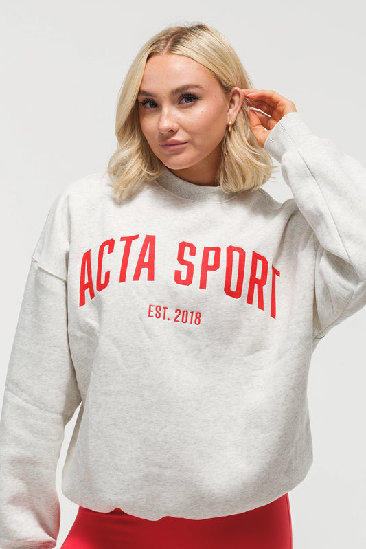 Acta Sport Essential Crewneck (Flame)